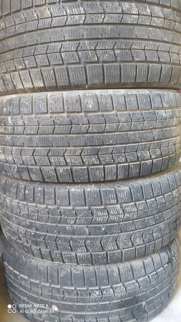 Шины: Шины 225 / 55 / R 17, Зима, Б/у, Комплект, Япония, Bridgestone