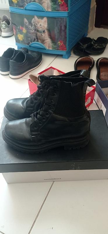 Botinka və botilyonlar: Qadın/Unisex bağlamalı qolçinli botlar - Brend: Greyder (arxa dartma — 3