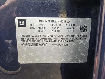 Chevrolet: Chevrolet Malibu sedan - Korpusu: qara rəng, aerodinamik və zərif — 12