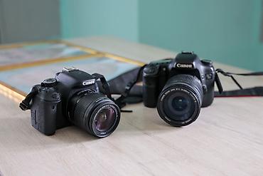 canon 550: Фотоаппарат Canon 600D + объектив 18-55 мм. Состояние идеальное. В — 1