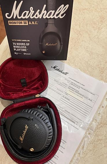 rant ace: Marshall Monitor III A.N.C. — беспроводные накладные наушники с — 1