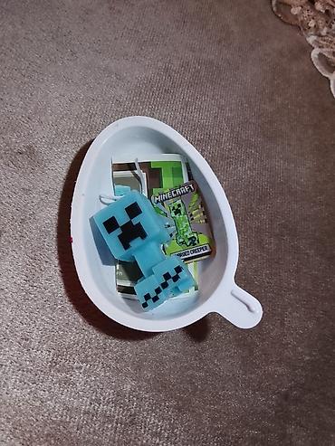 plas kisi: Minecraft Kinderi – Charged Creeper fiquru - Mövzu: Kinder Minecraft — 1