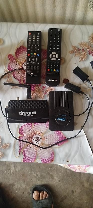 TV tünerlər və resiverlər: Paket: 2 ədəd peyk TV qəbulu üçün mini HD resiver + 2 pult - Dream — 3
