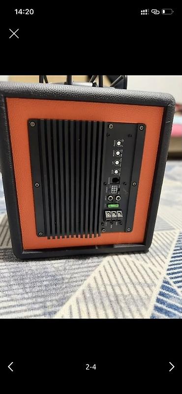 Автоунаа электроникасы: Активный сабвуфер BOS-MINI X808 - Максимальная мощность: 1800 W MAX - — 2
