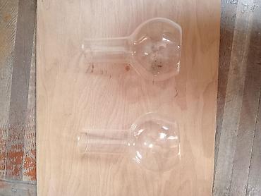 distillə: Laboratoriya şüşə kolbaları dəsti Tərkib: - Uzun boğazlı, geniş kürə — 2