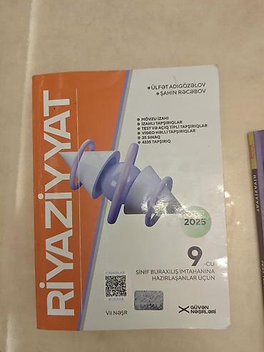Riyaziyyat 9-cu sinif, Ödənişli çatdırılma lalafo.az -da Riyaziyyat 9-cu sinif, Ödənişli çatdırılma