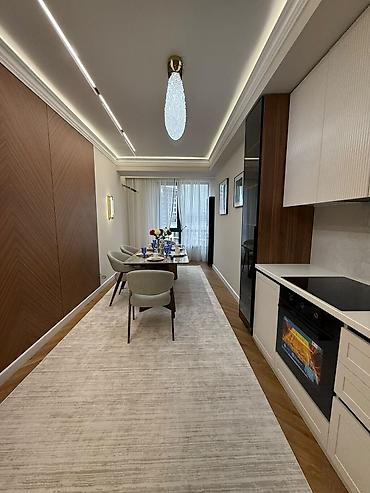 15: 2 комнаты, 86 м², Асанбай мкр Элитка, 15 этаж, Дизайнерский ремонт — 7