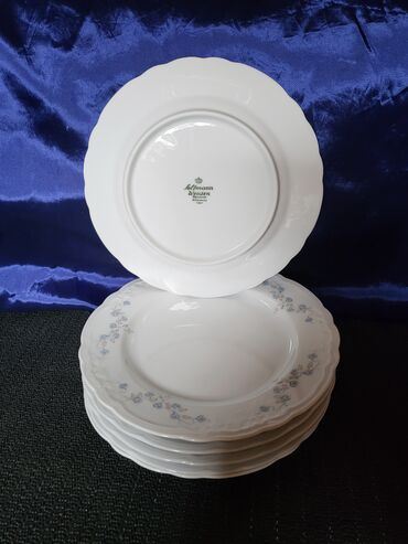 Ostali antikviteti: Tanjiri 1949-1954g.Seltnann Weiden Nemacka. Desertni bez — 10