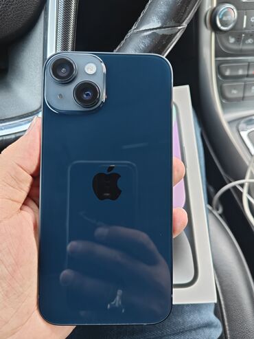 işlənmiş iphone kreditlə: IPhone 14, 128 GB, Midnight, Simsiz şarj, Face ID