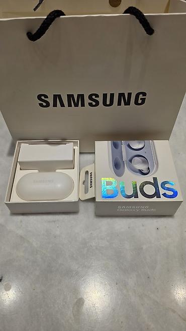 Qulaqcıqlar: İşlənmiş Simsiz (Bluetooth) Qulaqcıqlar, Samsung, rəng - Ağ — 2