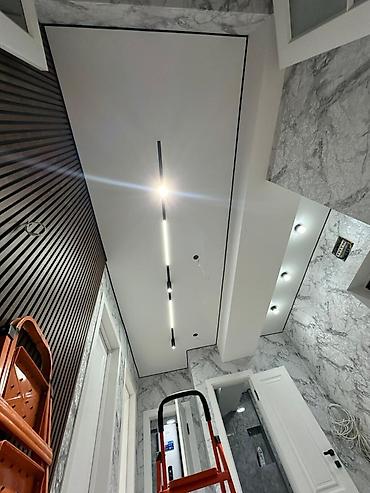 Натяжной потолок: Натяжной потолок Глянцевое, Матовое, 3D потолки Гарантия, Бесплатная консультация, Бесплатный замер — 8