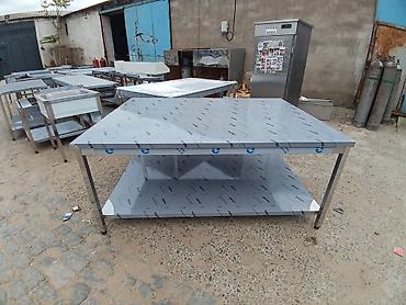 Paslanmayan metaldan hazırlanmış peşəkar iş masası. Mətbəx, restoran lalafo.az -da Paslanmayan metaldan hazırlanmış peşəkar iş masası. Mətbəx, restoran