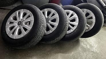 приус диск: Колеса в сборе 195 / 65 / R 15, Лето, Б/у, Комплект, Легковые — 1
