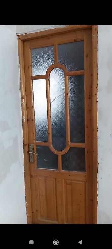 Şüşəli taxta otaq qapısı - Material: təbii ağac (şam tipli faktura) lalafo.az -da Şüşəli taxta otaq qapısı - Material: təbii ağac (şam tipli faktura)
