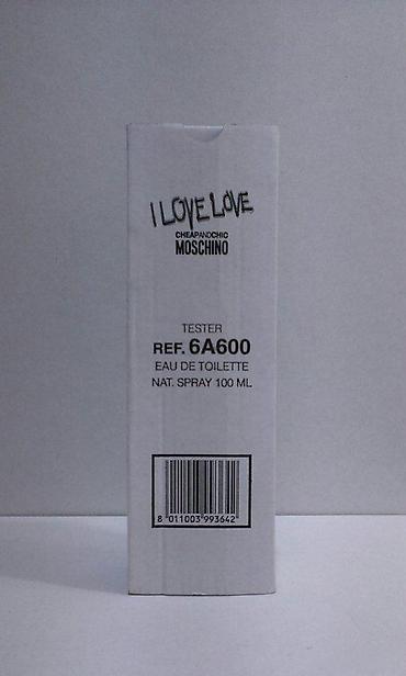 Parfemi: MOSCHINO CHEAP AND CHIC I LOVE LOVE EDT100ML TSTR | Moschino Cheap — 5