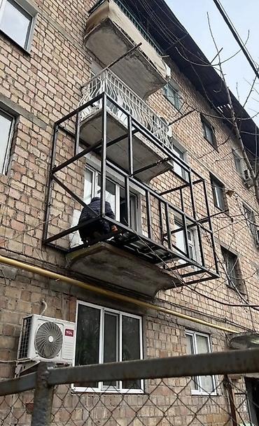 обделка стен: Вынос и остекление балконов/лоджий «под ключ» - Расширение балкона с — 9