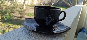 kardon karopka satisi: Çay dəsti, rəng - Qara