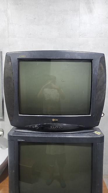 Техника и электроника: LG katod-şüa borulu (CRT) televizor - Brend/model: LG, ön paneldə — 2