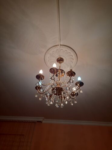 Çilçıraqlar: Çılçıraq, 6 lampa, Xrustal