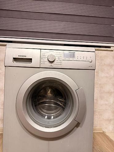 siemens ct56: Siemens önyükləməli paltaryuyan maşın - Rəng: metalik boz - Ön — 5