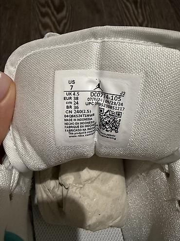 Кроссовки и спортивная обувь: Мужские кроссовки, 38, Nike, Новый, цвет - Серый, Самовывоз, Платная доставка — 8