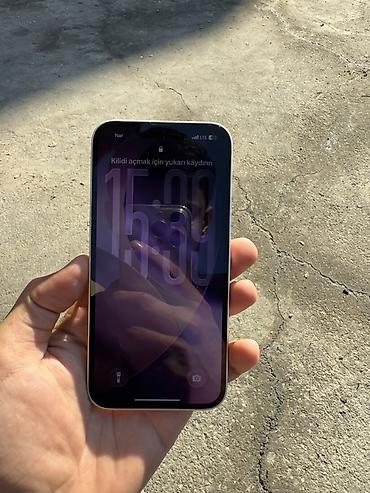 iphone 14 telefon: IPhone 14, Ağ, Face ID — 1