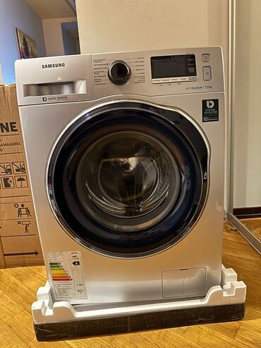 en ucuz paltaryuyan masinlar: Paltaryuyan maşın Samsung, 7 kq, Avtomat, Qurutmasız, Kredit yoxdur