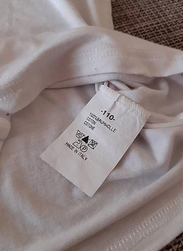 vans duks: Dečija majica kratkih rukava – Campus Kids - Boja: bela - Veličina — 3
