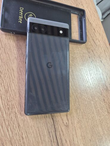 зарядка на ноутбук hp: Google Pixel 6A, Колдонулган, 128 ГБ, түсү - Боз, 2 SIM