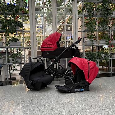 carrello bravo коляска: Bebetto torino 3в1. В комплекте: шасси; люлька; прогулочный блок; — 1