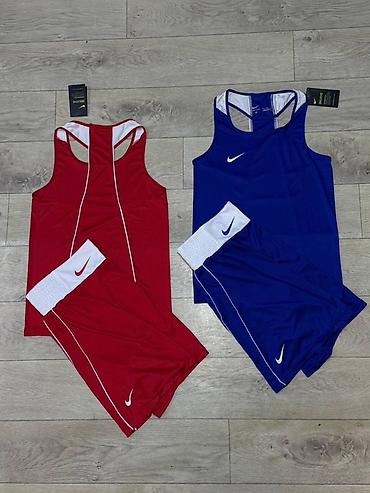 nike перчатки: Боксерские комплекты (майка + шорты) Nike. - Два цветовых варианта — 2
