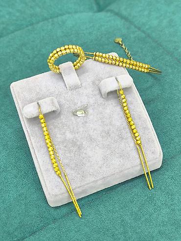 Серебряные наборы украшений: Набор украшений, Проба 925, Женские, Новый — 9