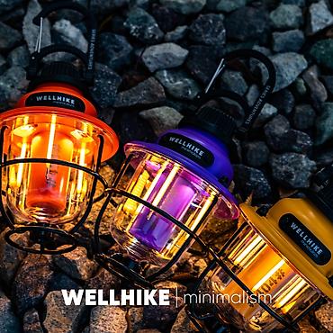 advent: Походный светильник WELLHIKE Minimalism - Компактный ретро-лантер с — 3