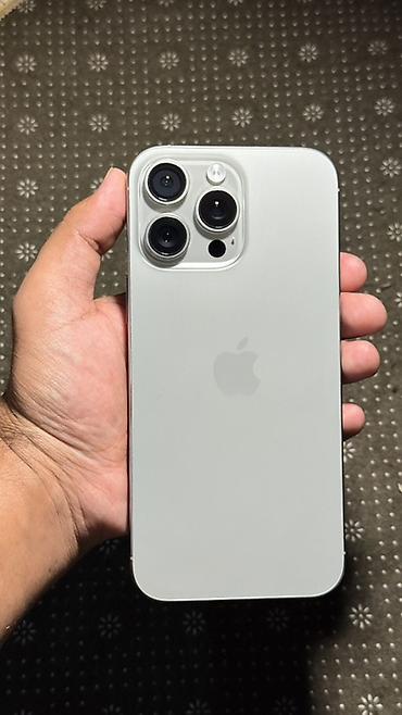 iphone x цена в бишкеке бу: IPhone 16 Pro Max, Б/у, 512 ГБ, Natural Titanium, Коробка, 90 % — 1