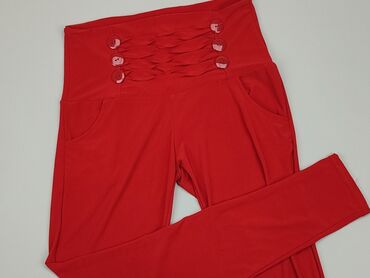 bluzki do czerwonych spodni: Legginsy, S, stan - Dobry