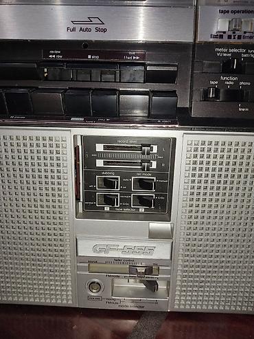 Другая аудиотехника: Sharp GF 9191, (фото 1-7)стильный винтажный магнитофон. Технически — 11