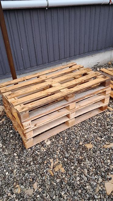 taxta palet: Pallet, 800 х 1200 sm, Ödənişli çatdırılma — 10