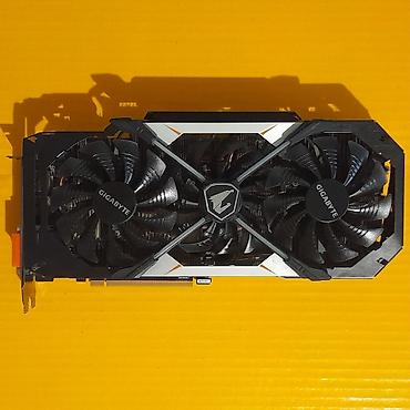 Видеокарта для ПК, Б/у, Gigabyte, GeForce GTX, 8 ГБ