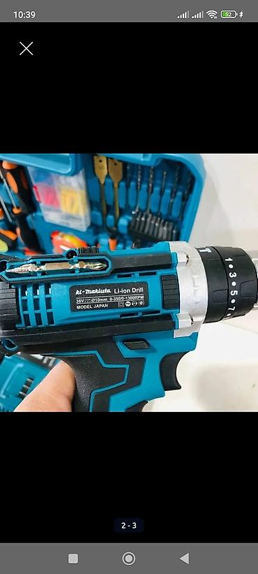 фрезер makita: Новый Набор с дрелью, Дрель-шуруповерт — 2