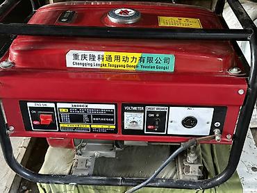 Генераторы: Бензогенератор Chongqing Longke 3800CX Б/у включали 2 раза - Мощность — 2