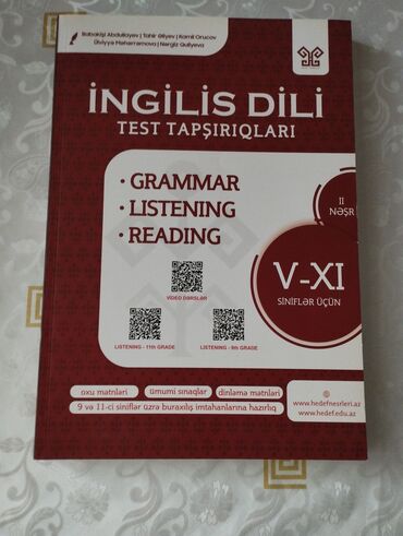 elxan elatlı uğursuz gecə pdf yüklə: Hədəf ingilis dili test kitabı yenidir qiyməti 10 manat