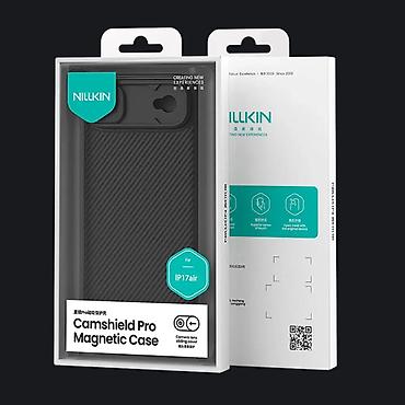 Maske i futrole za telefone: Futrola Nillkin Cam Shield Pro Magnetic za iPhone 17 AIR (6.6) crna — 12