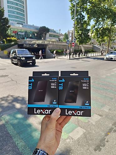 xarici hard disk: Lexar External SSD SL300 — 1