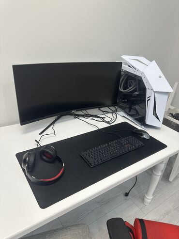 компьютеры цена: Компьютер, ядер - 32, Для работы, учебы, Б/у, NVIDIA GeForce RTX 3080, HDD + SSD