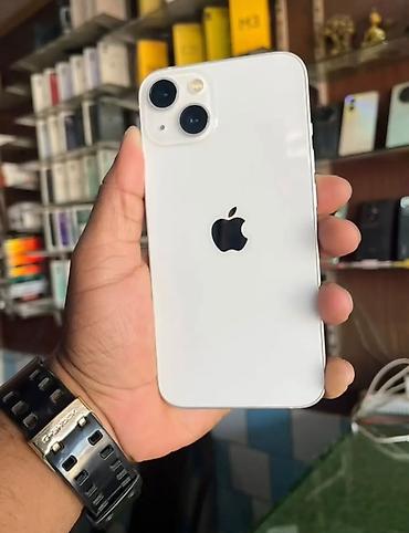 yığılma ayfonlar: IPhone 13, 128 GB, Ağ, Zəmanət, Simsiz şarj, Face ID — 1
