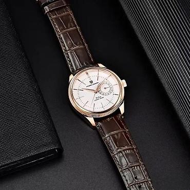 Ručni satovi: PAGANI DESIGN PD-1689 - 40mm - Bela - Seiko VH65 Mehanizam Potpuno — 3