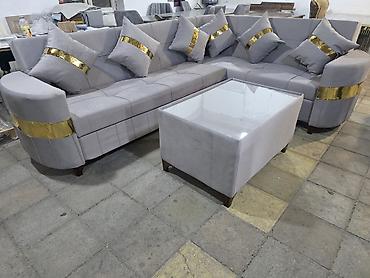Divan və masa dəstləri: Yeni, Künc divan, Qonaq otağı üçün, Açılan, Azərbaycan — 1