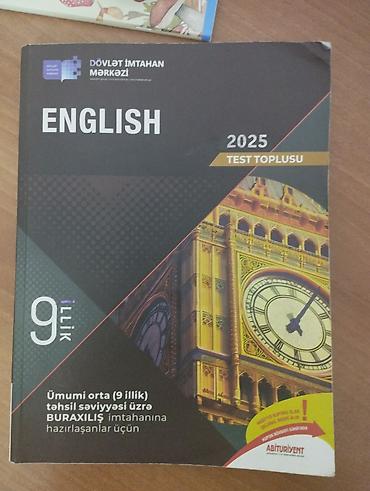Тесты: Məhsul: “English 2025 – Test Toplusu” (Dövlət İmtahan Mərkəzi) - 9 — 1
