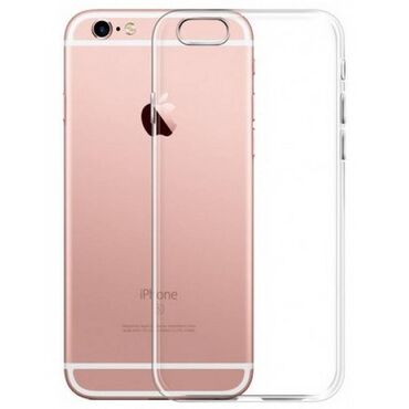 iphone 6s price in bishkek: Чехол силиконовый для iPhone 6/ 6S прозрачный