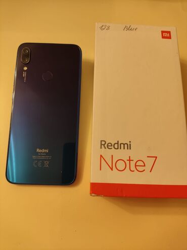 xiaomi redmi 7 цена в баку: Xiaomi Redmi Note 7, 128 ГБ, цвет - Голубой